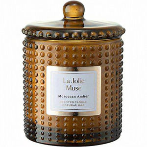 Moroccan Amber Home Scented Luxury Glass Jar Natural‎ Soy Candles